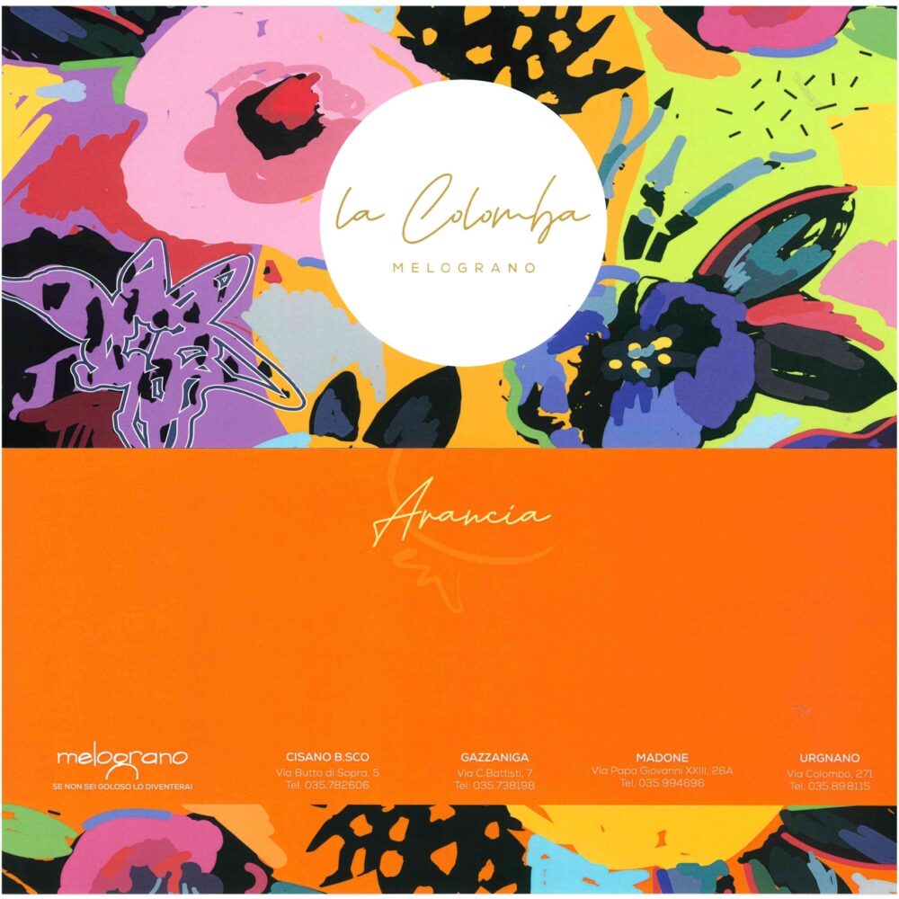 COLOMBA <br> ARANCIA<br> SENZA GLUTINE